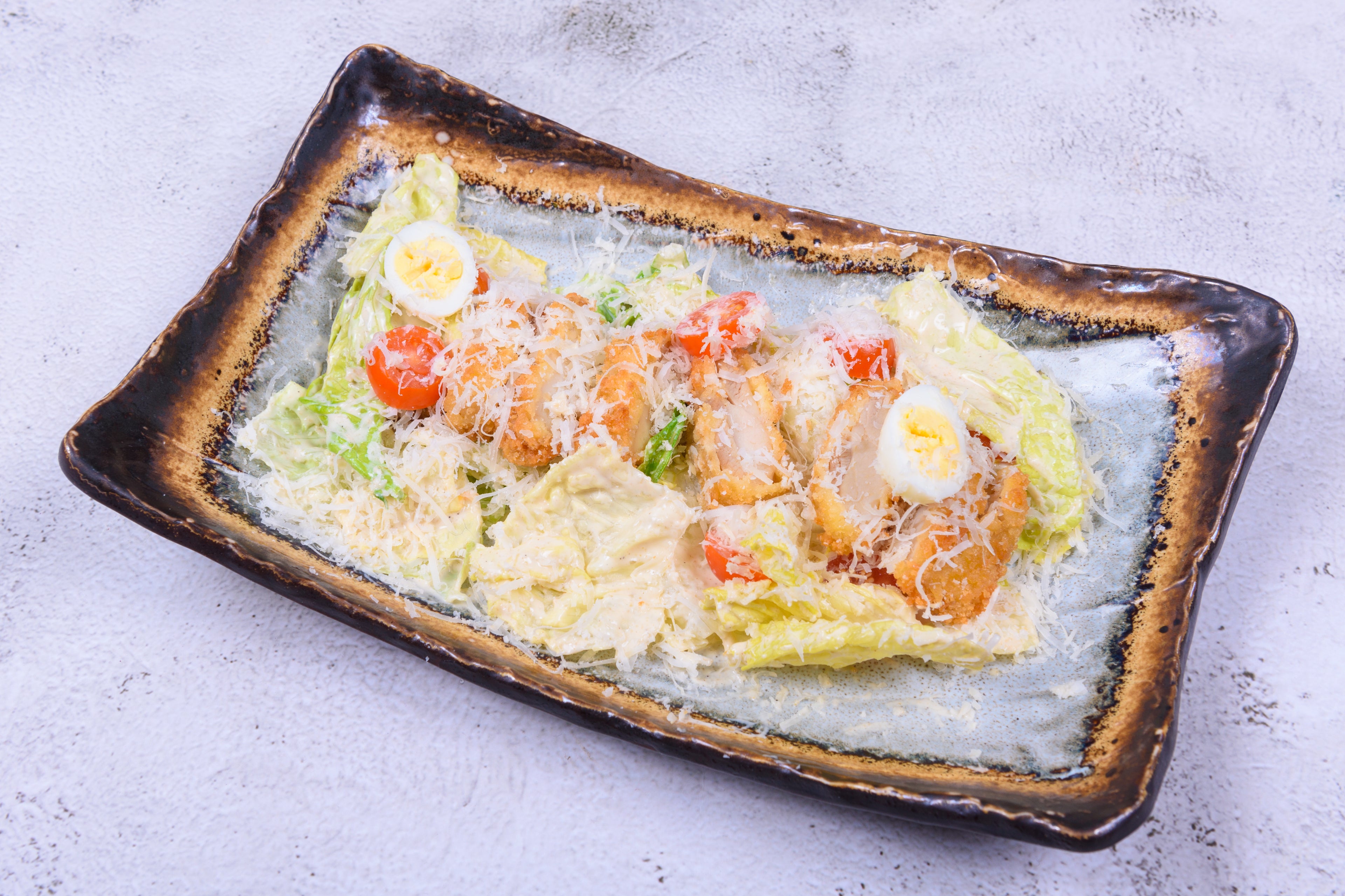 Caesar twist salad