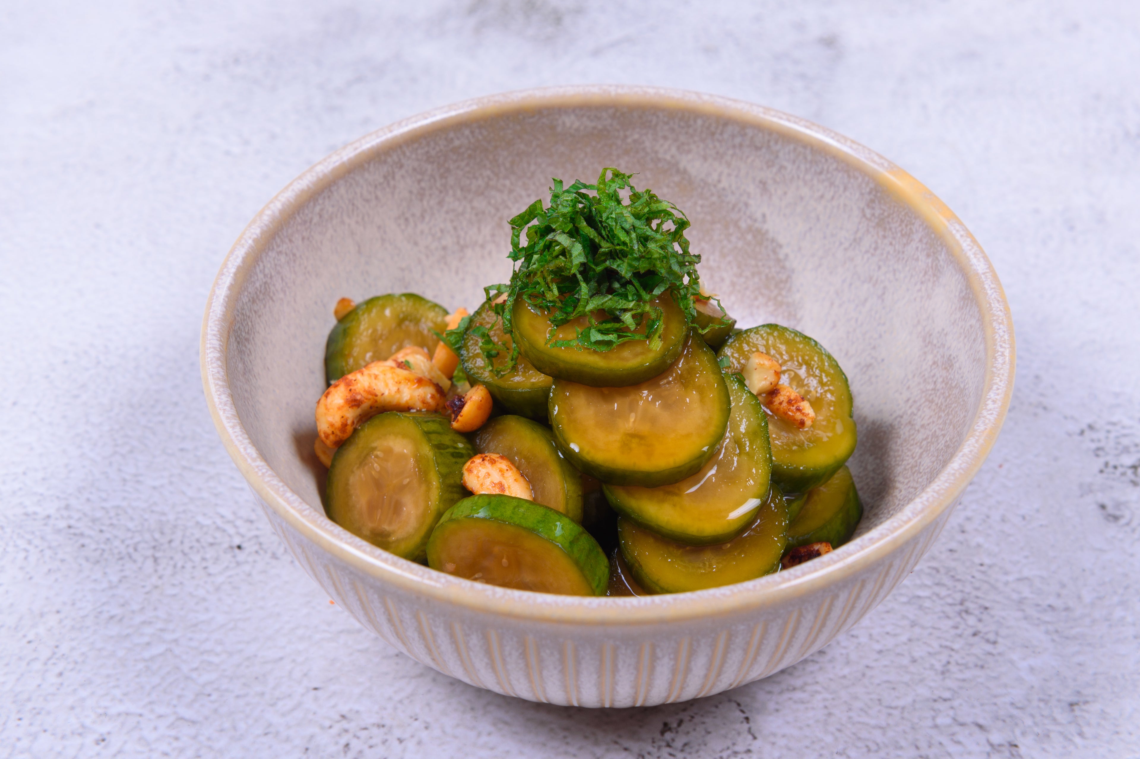 Beaten cucumber